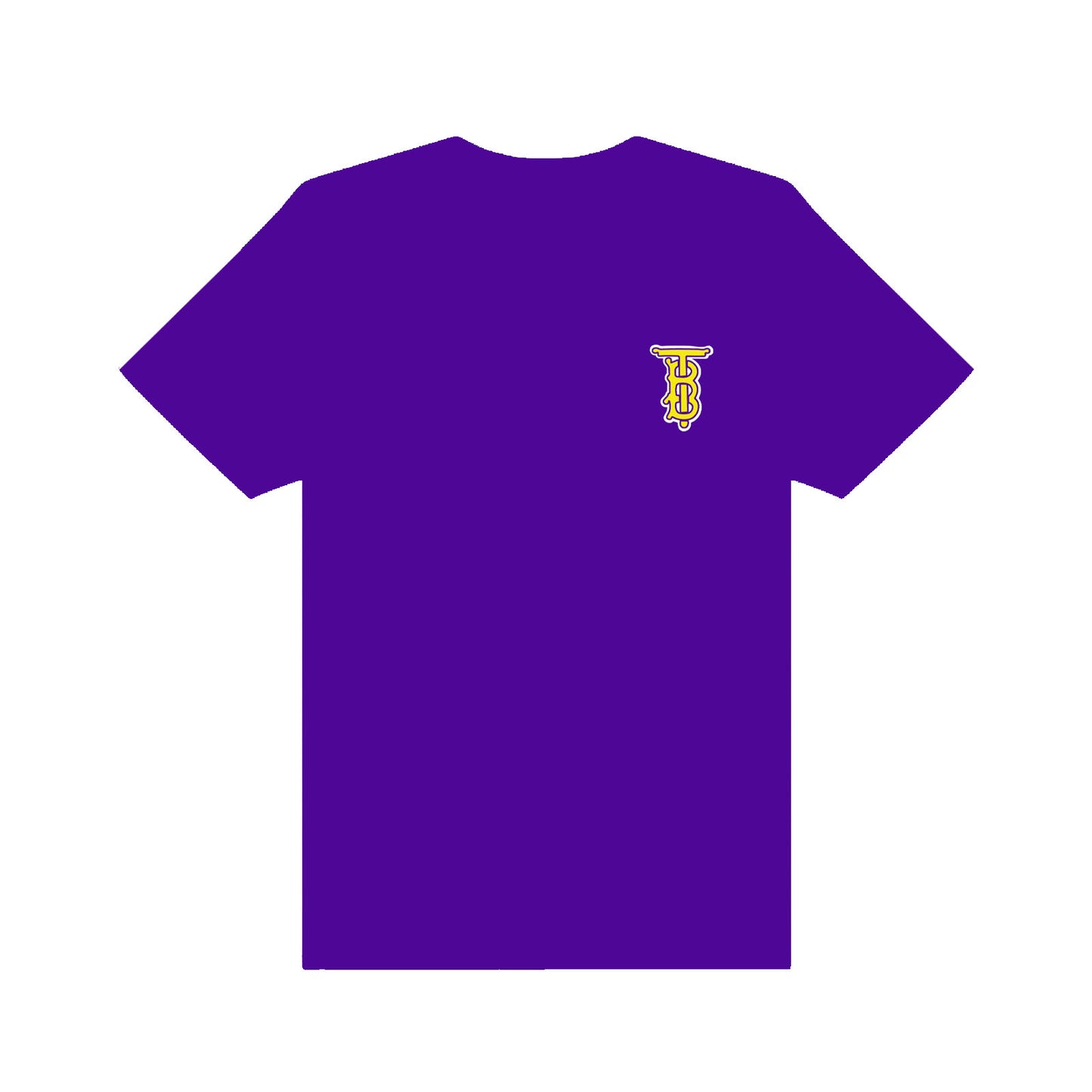 "Yellow TBB" Purple T-Shirt