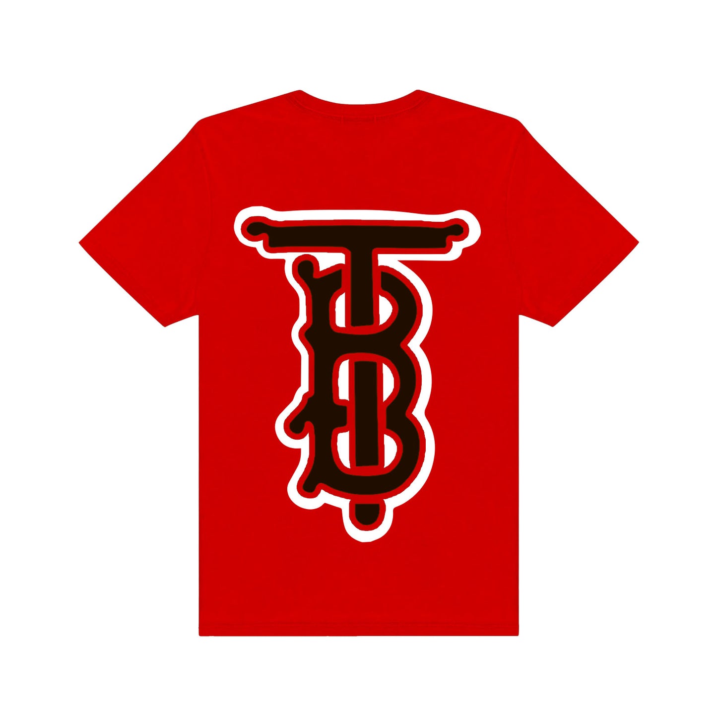 "Black TBB" Red T-Shirt