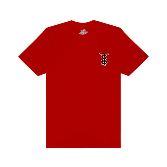 "Black TBB" Red T-Shirt